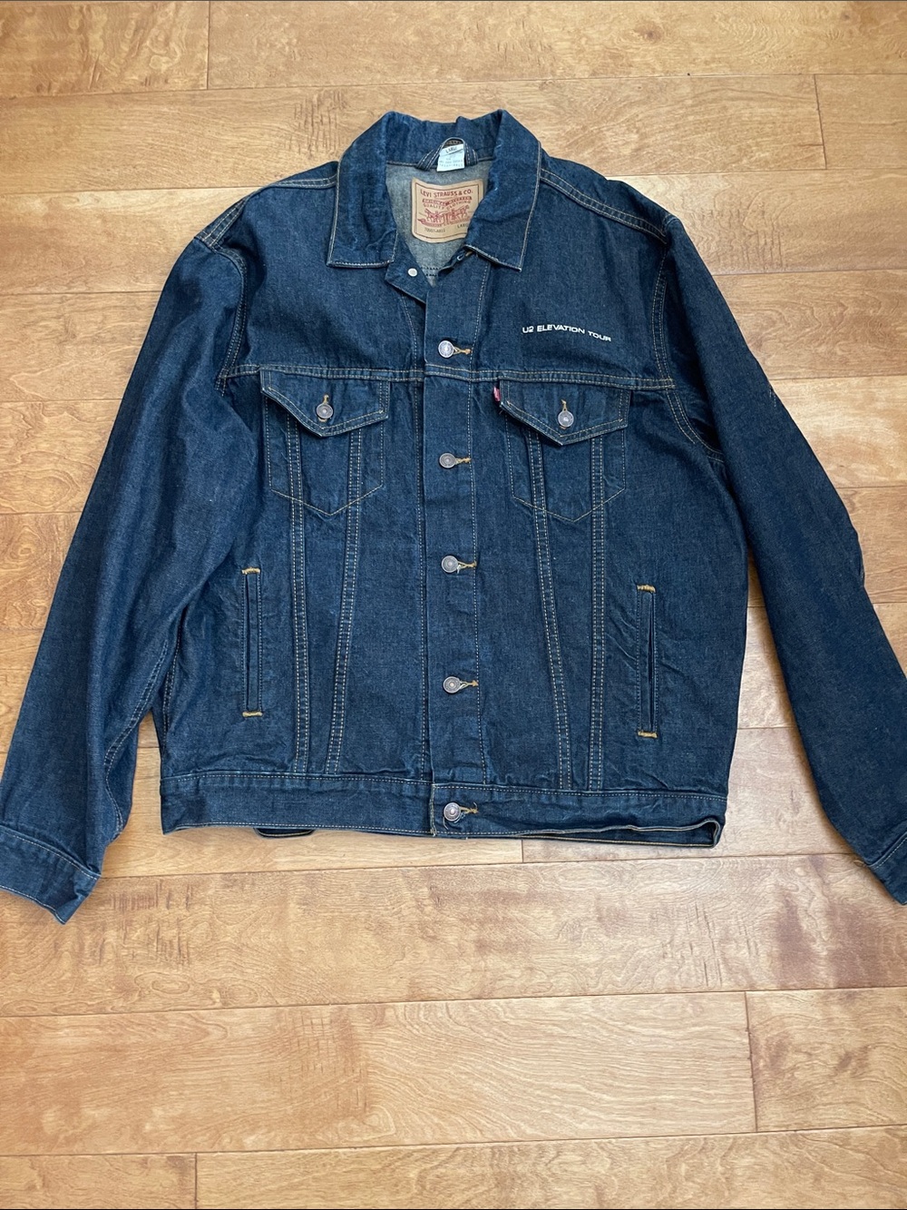 Never worn 2001 U2 Elevation Denim Jacket